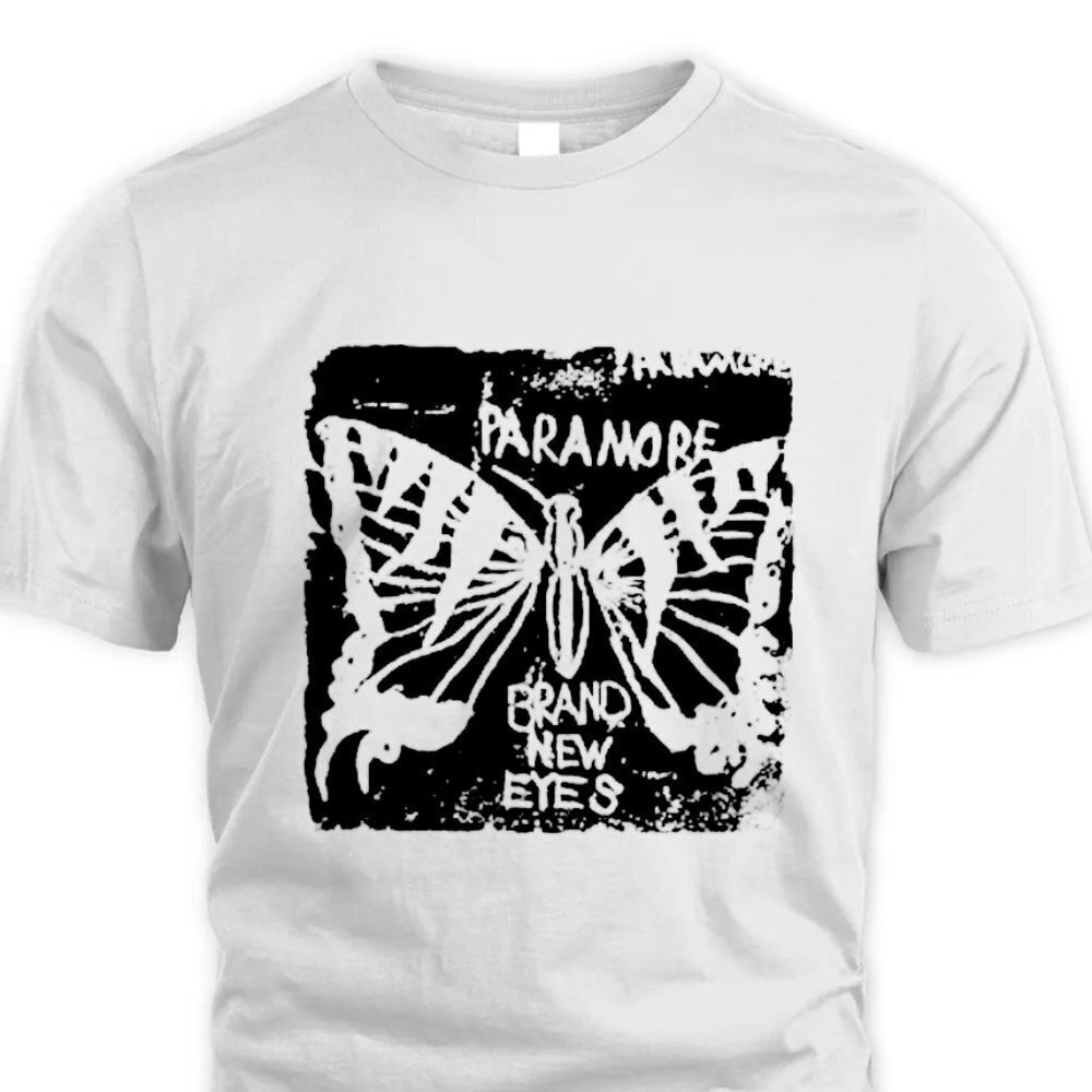 Paramore Brand New Eyes Tshirt Alternative Rock Power Pop T Shirt For Fans